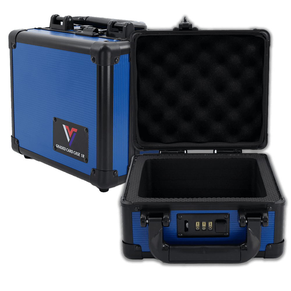 Mallette Cartes Gradées<br> Case 1R | Bleu Saphir