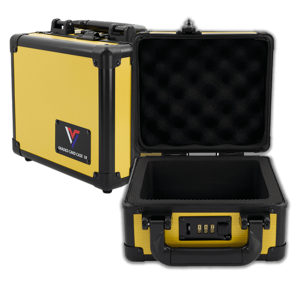 Mallette Cartes Gradées<br> Case 1R | Jaune Mat