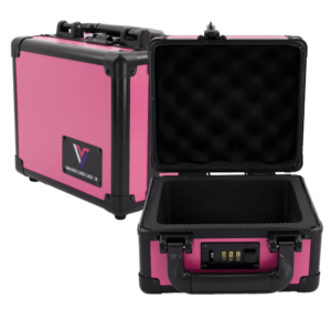 Mallette Cartes Gradées<br> Case 1R | Rose Mat