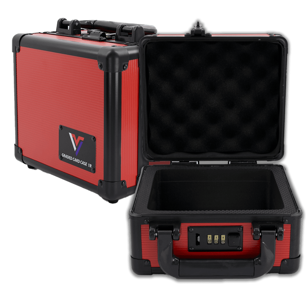 Mallette Cartes Gradées<br> Case 1R | Rouge Mat