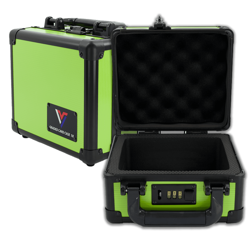 Mallette Cartes Gradées<br> Case 1R | Vert Fluo