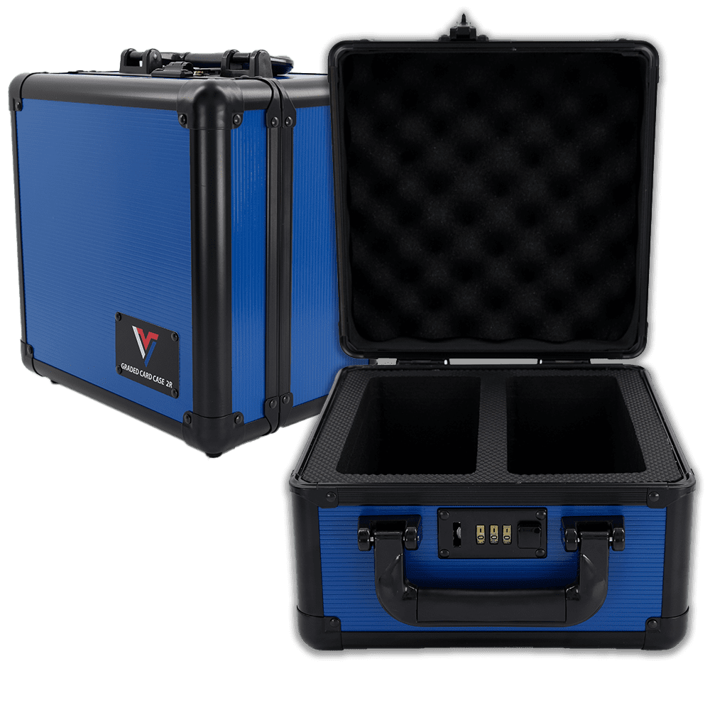 Mallette Cartes Gradées<br> Case 2R | Bleu Saphir