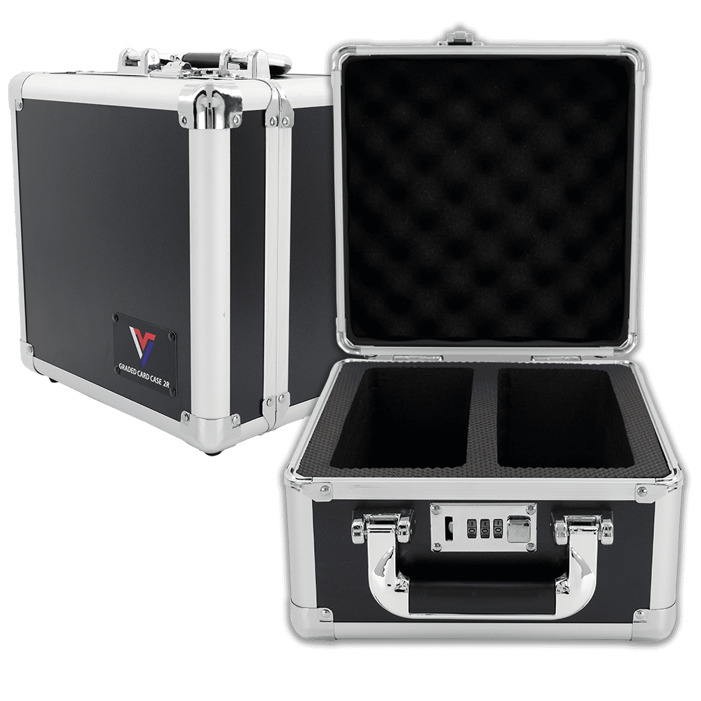 Mallette Cartes Gradées<br> Case 2R | Noir Chrome