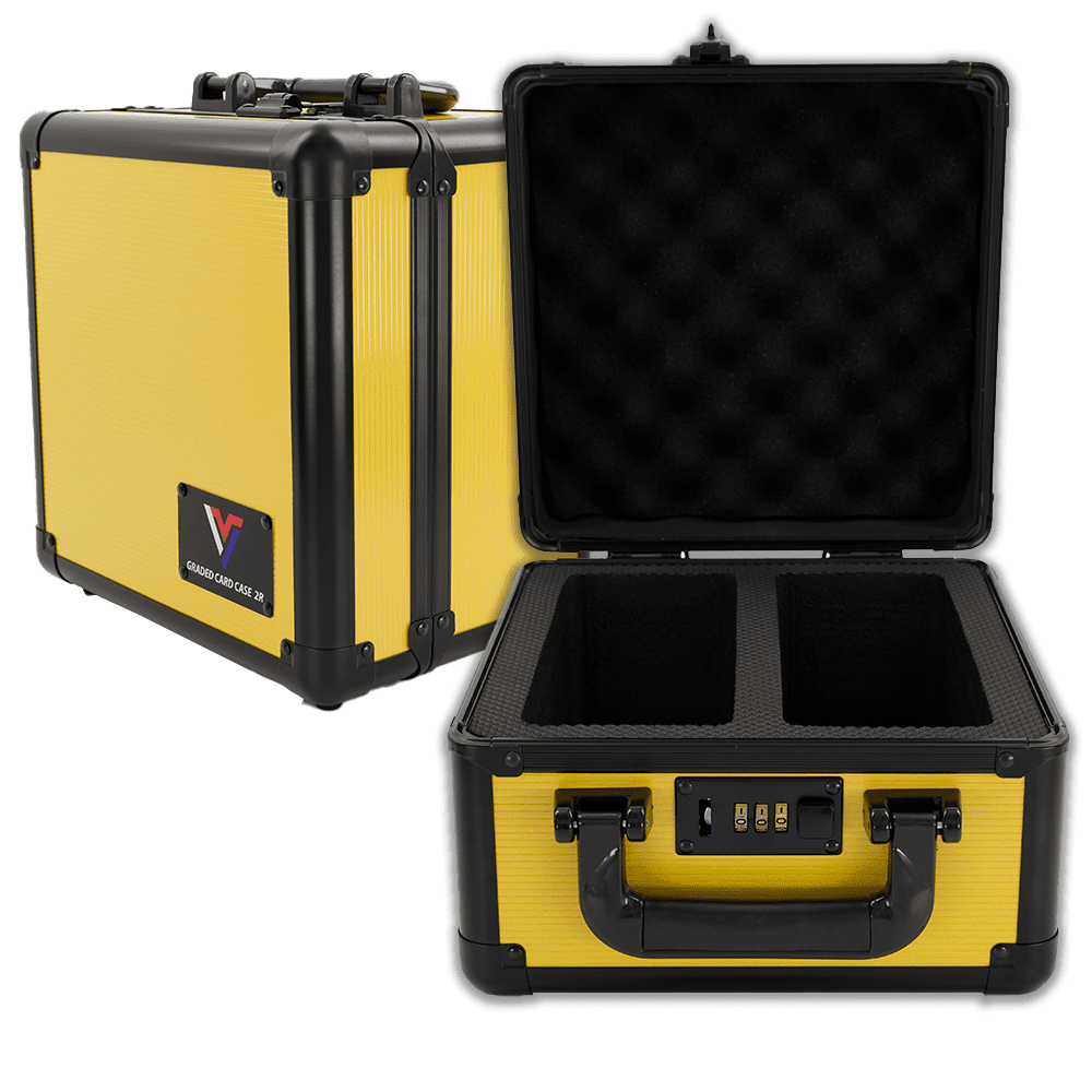 Mallette Cartes Gradées<br> Case 2R | Jaune Mat