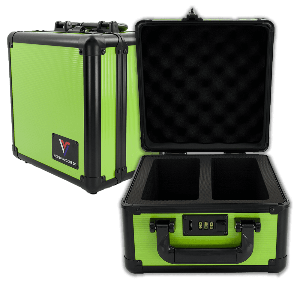 Mallette Cartes Gradées<br> Case 2R | Vert Fluo