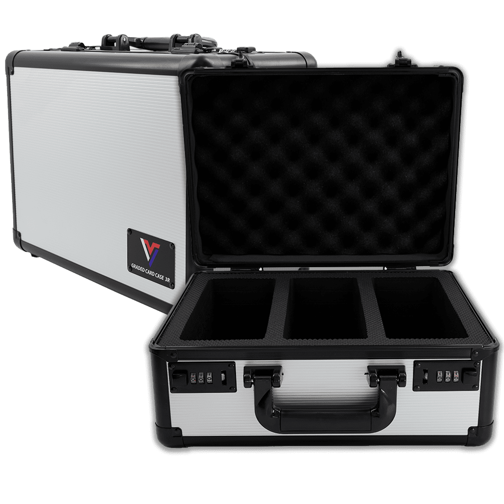 Mallette Cartes Gradées<br> Case 3R | Blanc Argent