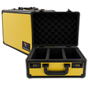 Mallette Cartes Gradées<br> Case 3R | Jaune Mat