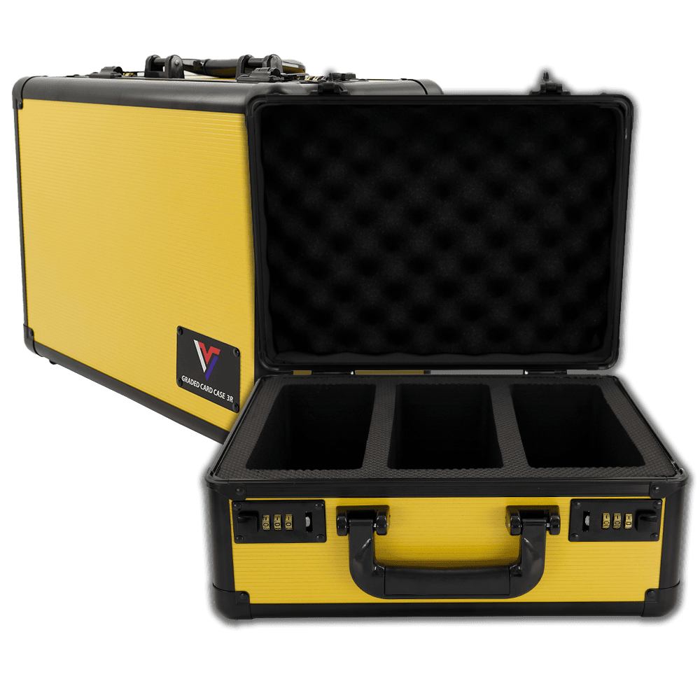 Mallette Cartes Gradées<br> Case 3R | Jaune Mat