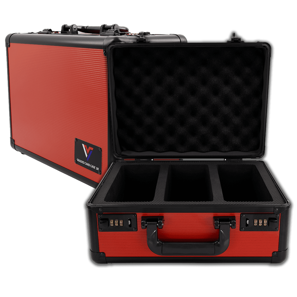 Mallette Cartes Gradées<br> Case 3R | Rouge Mat